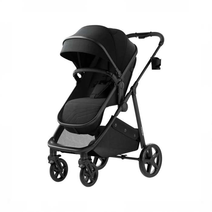 Shop Mompush Wiz Stroller, 2025, Black at GoodBuy Gear