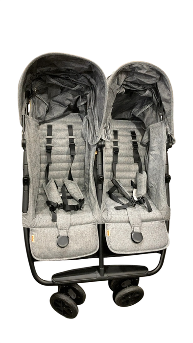 Shop Zoe The Twin V2 Double Stroller, 2025, Luxe Grey at GoodBuy Gear