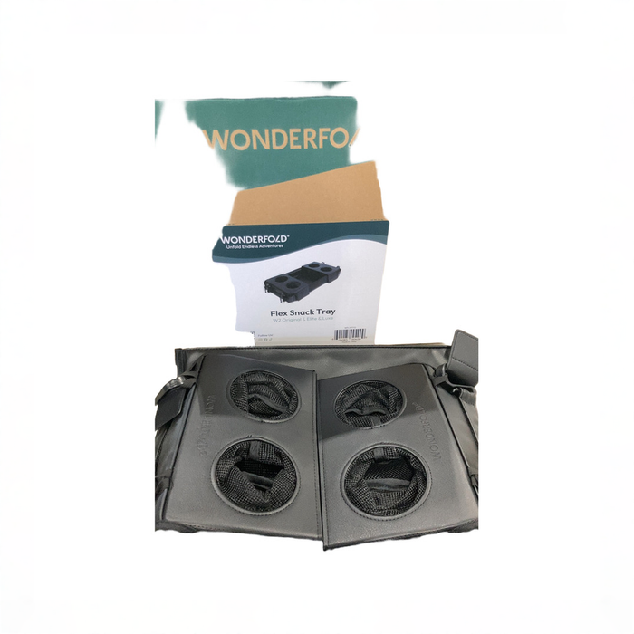 Shop Wonderfold Wagon Snack Tray, Black, W2/W1 Flex Model at GoodBuy Gear