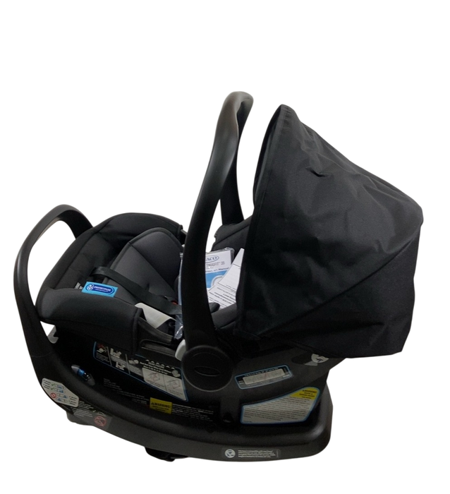 Shop Graco SnugRide SnugFit 35 Infant Car Seat, 2024, Gotham at GoodBuy Gear