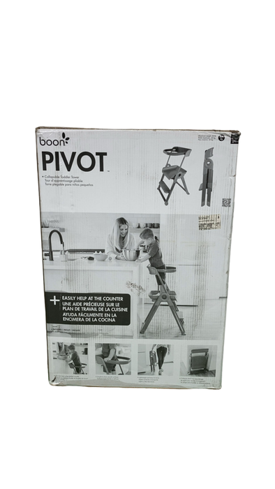 Shop Boon Pivot Toddler Tower, Gray at GoodBuy Gear