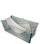 Shop Stokke Flexi Bath Bundle Pack, Regular, Transparent Ocean Blue at GoodBuy Gear