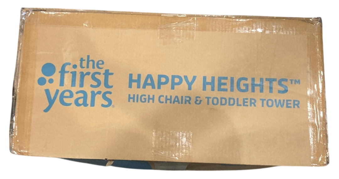 Shop The First Years Happy Heights High Chair & Toddler Tower, Grey at GoodBuy Gear