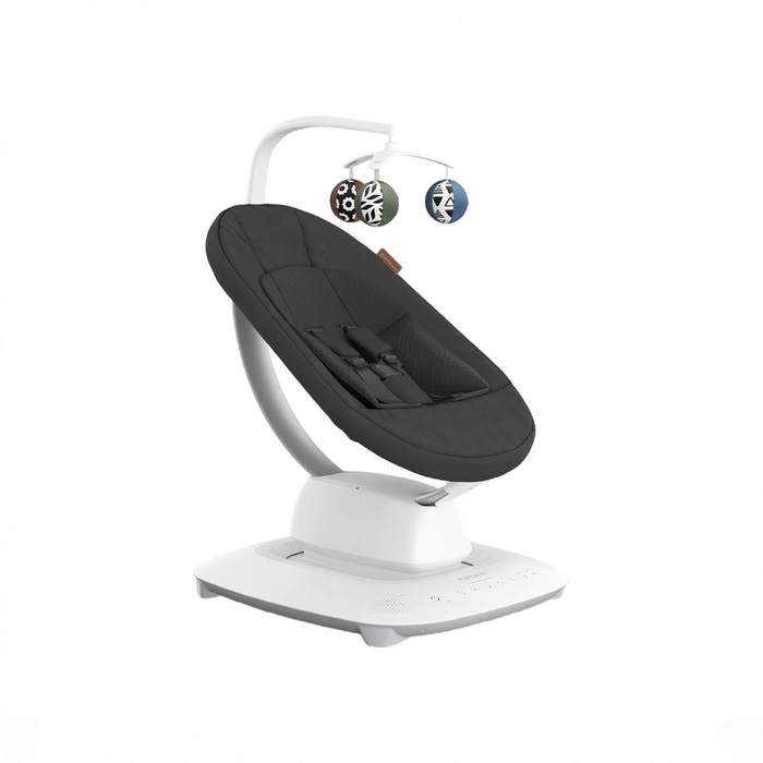 Shop UPPAbaby Mamaroo Smart Swing, Jake (Charcoal Melange) at GoodBuy Gear