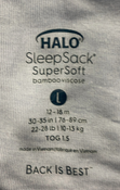 Shop Halo SuperSoft Wearable Blanket, Large, Blue Fog at GoodBuy Gear