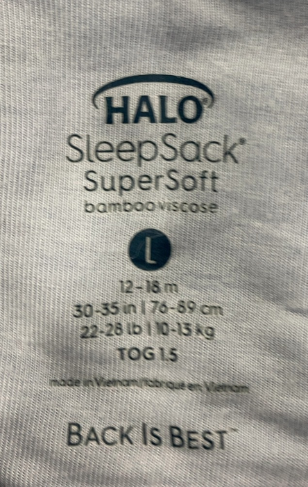 Shop Halo SuperSoft Wearable Blanket, Large, Blue Fog at GoodBuy Gear