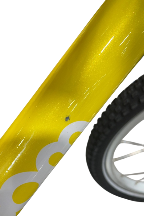 Shop Woom GO 3 Bike "16, Base Model, Vibrant yellow at GoodBuy Gear