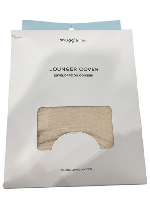 Shop Snuggle Me Organic Lounger Curve Muslin Covers, Natural at GoodBuy Gear