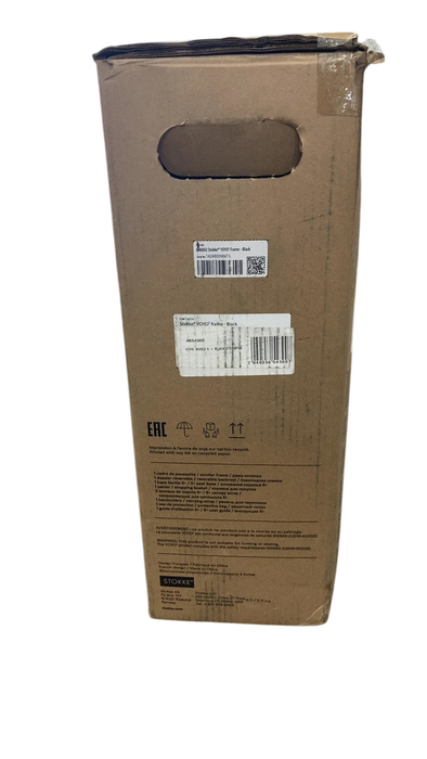 Shop Stokke YOYO3 Complete Stroller, Black, 2024, Leopard at GoodBuy Gear