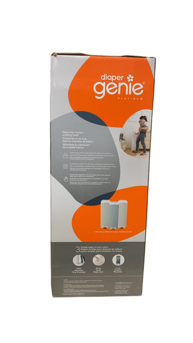 Shop Diaper Genie Platinum Pail Gift Set, Lily White at GoodBuy Gear