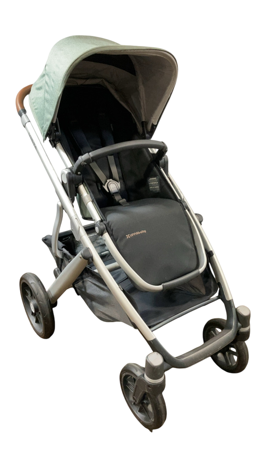 Shop UPPAbaby VISTA V2 Stroller, 2020, Emmett (Green Melange) at GoodBuy Gear