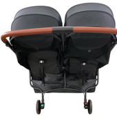 Shop Silver Cross Jet Double Travel Stroller, 2024, Black at GoodBuy Gear