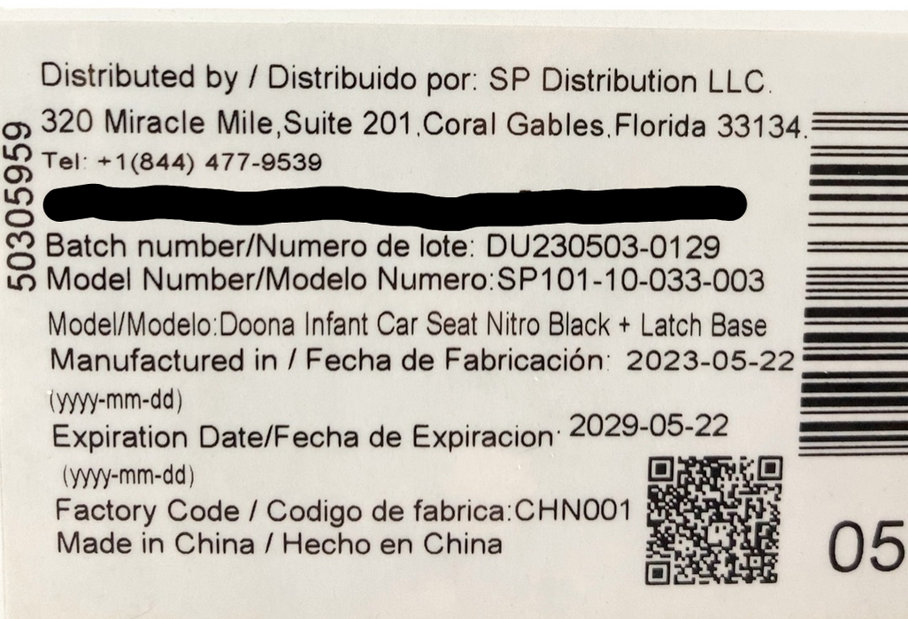 Shop Doona Infant Car Seat & Stroller Combo, 2023, Nitro Black at GoodBuy Gear