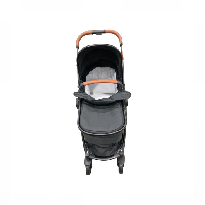Shop DRAFT - Mompush Ultimate 2 Baby Stroller with Bassinet, 2025, Black with Black Frame at GoodBuy Gear