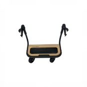 Shop UPPAbaby VISTA PiggyBack Ride-Along Board (2015+), Natural Wood/Black at GoodBuy Gear