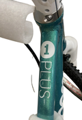 Shop Woom GO 1 Plus Balance Bike, Metalic turquoise at GoodBuy Gear