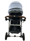 Shop Mockingbird Single to Double 2.0 Stroller, 2024, Silver With Penny Leather, Sky, Windowpane at GoodBuy Gear