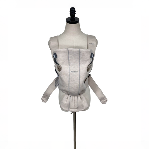 Shop BabyBjorn Baby Carrier Mini, Light Beige 3D Jersey at GoodBuy Gear