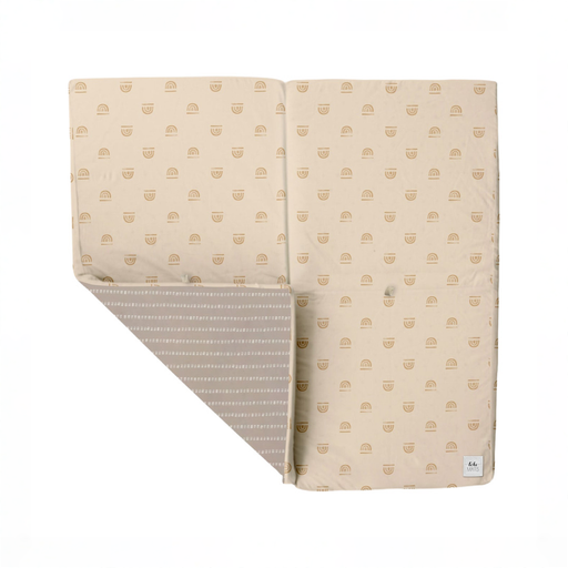 Shop Toki Kids Standard Padded Play Mat 40" x 40", Rainbow peach at GoodBuy Gear