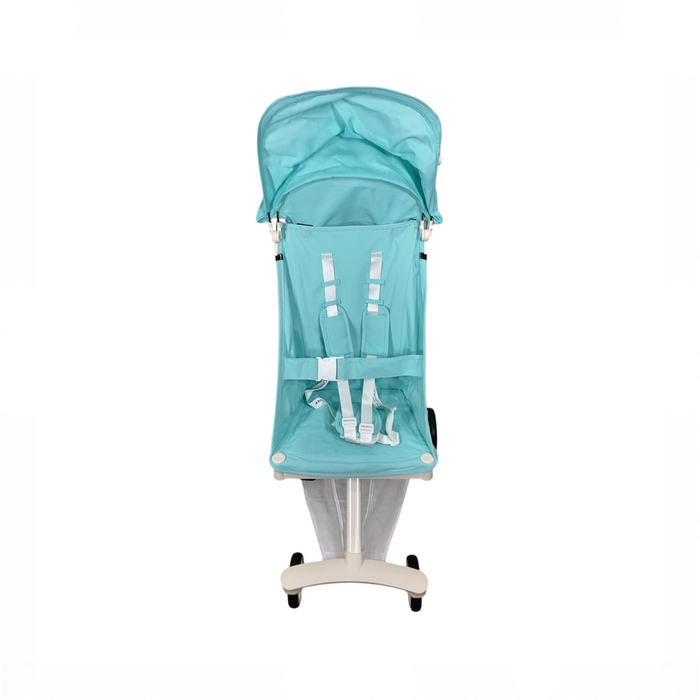 Shop Evolur Roamer Ultra Light Stroller, White Blue at GoodBuy Gear