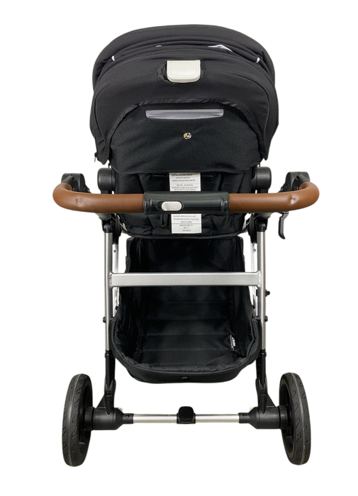 Shop Mockingbird Single to Double 2.0 Stroller, 2024, Black, Silver With Penny Leather, Watercolor Drops at GoodBuy Gear