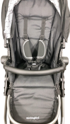 Shop Mockingbird Single to Double 2.0 Stroller, 2024, Black, Silver With Black Leather, Windowpane at GoodBuy Gear