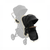 Shop Mockingbird 2nd Seat Kit 3.0, Charcoal with Penny Leather, Solid Black at GoodBuy Gear