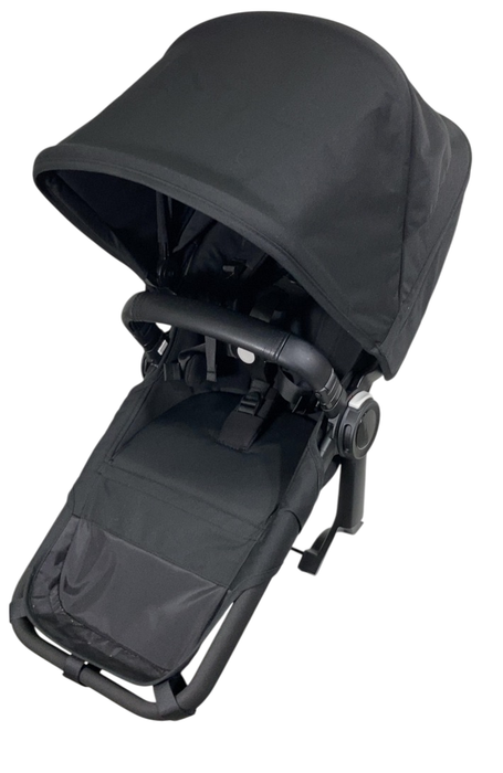 Shop Bugaboo Donkey 5 Duo Extension Set, 2024, Black, Midnight Black, Midnight Black, with Canopy at GoodBuy Gear