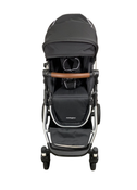 Shop Mockingbird Single to Double 2.0 Stroller, 2024, Black, Silver With Penny Leather, Windowpane at GoodBuy Gear