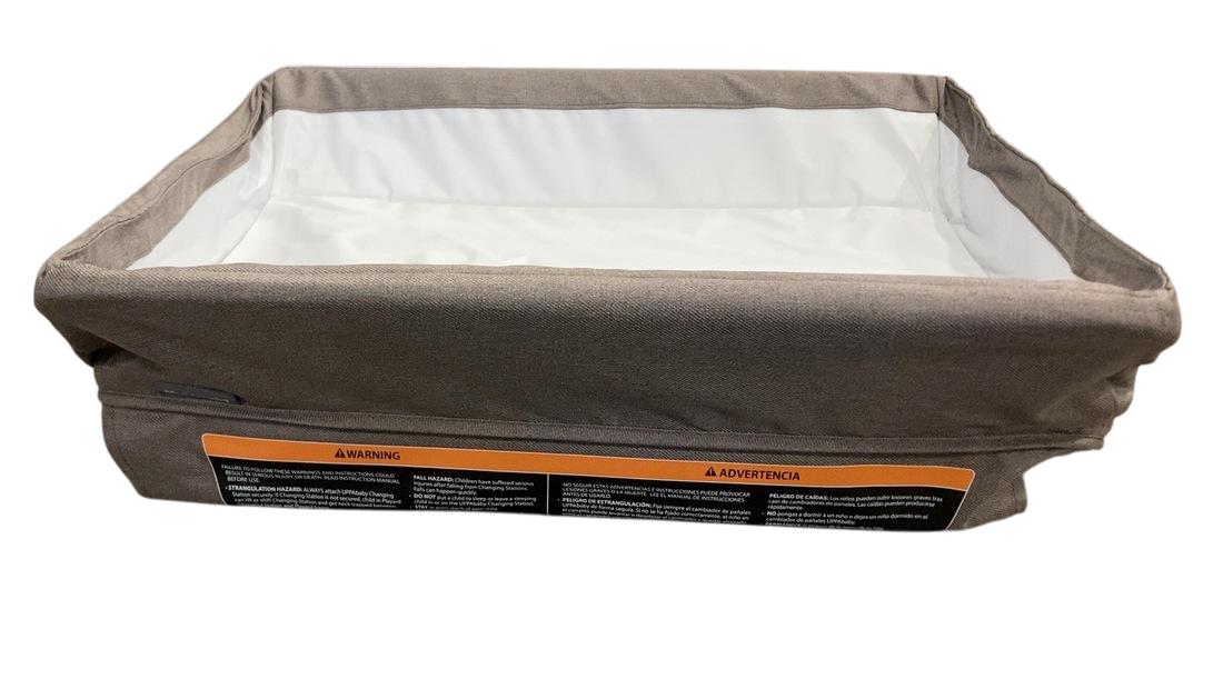 Shop UPPAbaby Changing Station For Remi Playard, Wells (Dark Taupe Melange) at GoodBuy Gear