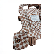 Shop Mabē The Monarch Carrier, Mocha Check at GoodBuy Gear
