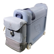 Shop Stokke JetKids BedBox + Crew Backpack Travel Bundle, Arctic Blue at GoodBuy Gear