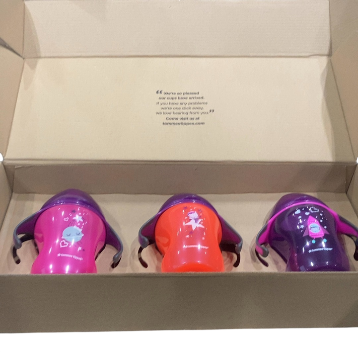 Shop Tommee Tippee Trainer Transitional Sipper Cup, 3 Pack, Pink at GoodBuy Gear