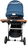 Shop Mockingbird Single to Double 2.0 Stroller, 2024, Sea, Silver With Penny Leather, Watercolor Drops at GoodBuy Gear