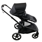 Shop Bugaboo Kangaroo Single To Double Stroller, 2024, Black, Midnight Black, Midnight Black at GoodBuy Gear