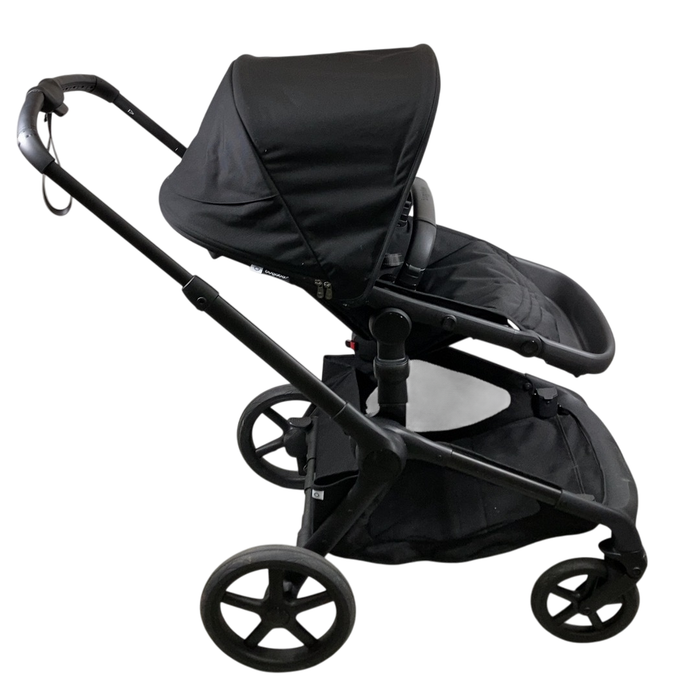 Shop Bugaboo Kangaroo Single To Double Stroller, 2024, Black, Midnight Black, Midnight Black at GoodBuy Gear
