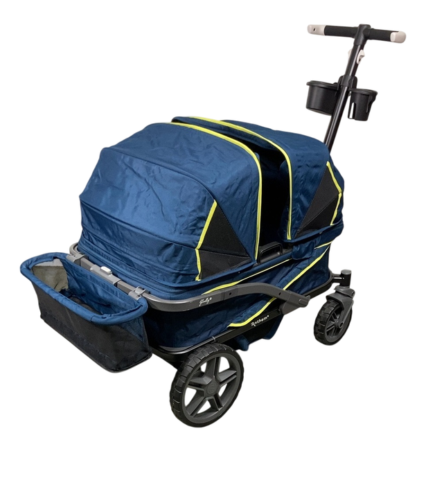 Shop Gladly Family Anthem4 Classic 4 Seater All Terrain Wagon Stroller, Neon Indigo at GoodBuy Gear
