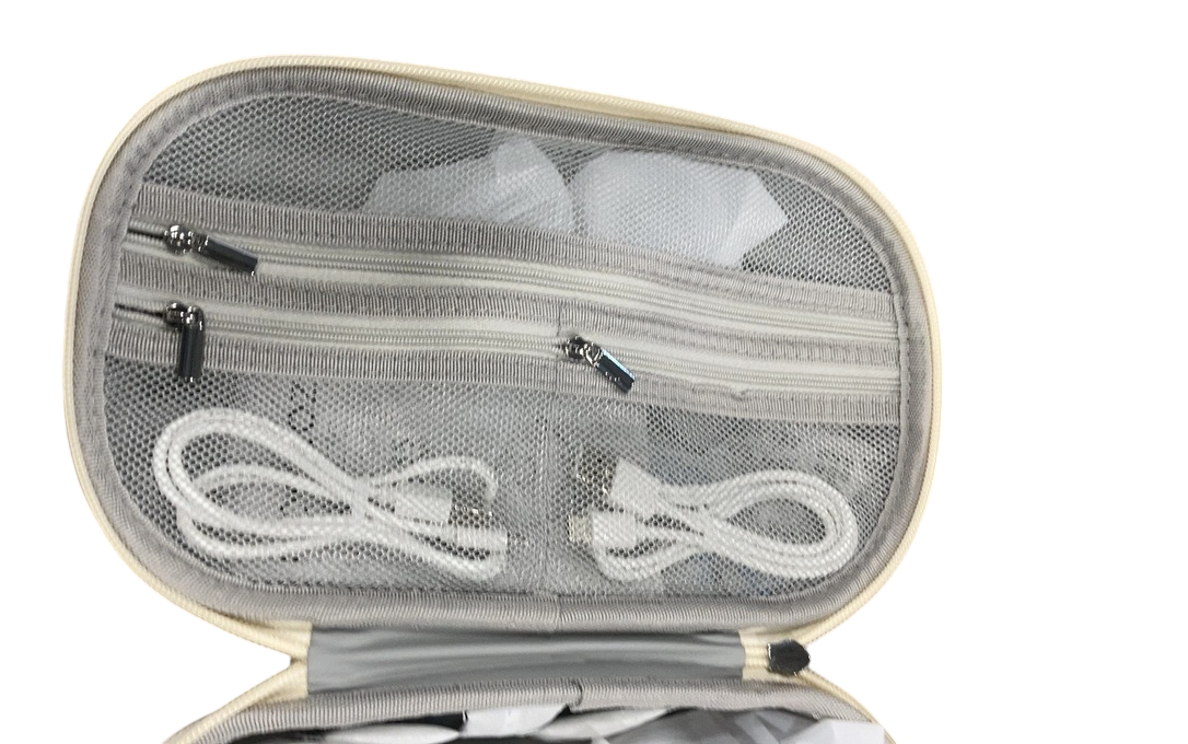 Shop Momcozy All-in-one M5 Double Wearable Breast Pump, Quill Grey/Mint at GoodBuy Gear