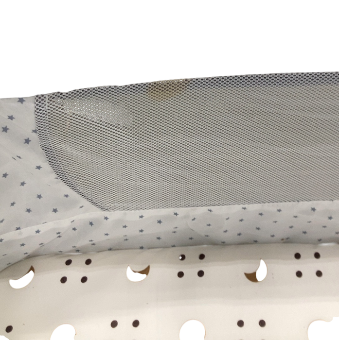 Shop Jojolam 5-in-1 Infant Bedside Crib with Changing Table, Gray at GoodBuy Gear