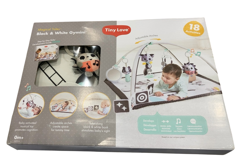 Shop Tiny Love Gymini Deluxe Activity Gym, Magical Tales Black and White at GoodBuy Gear