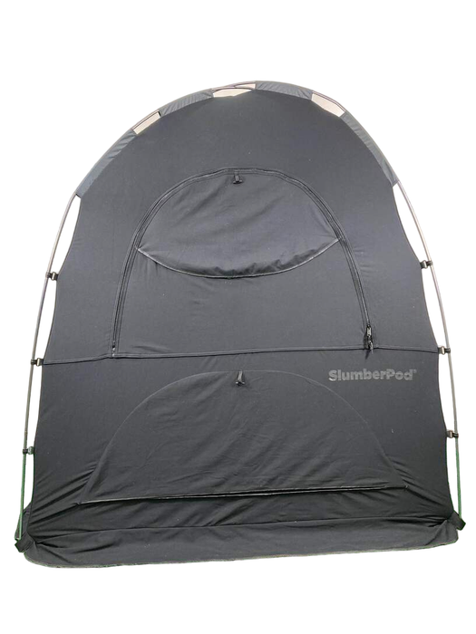 used SlumberPod 3.0 Sleep Canopy, Black with Gray Accents