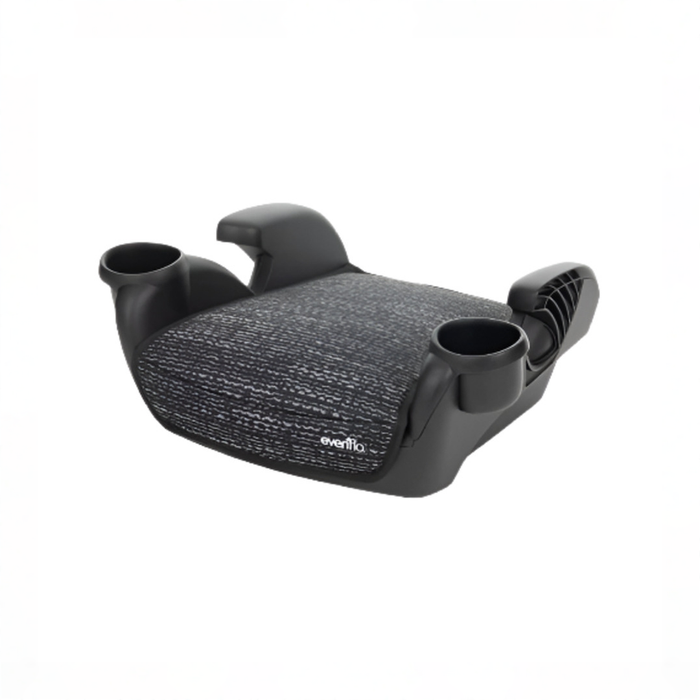 Shop Evenflo GoTime No Back Booster Car Seat, 2025, Static Black at GoodBuy Gear