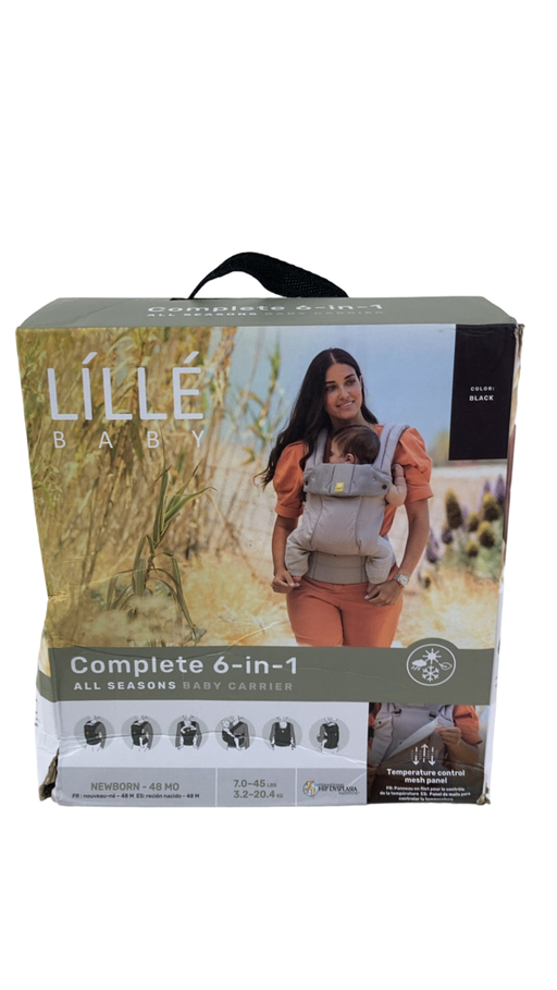 Shop Lillebaby Complete All Seasons Baby Carrier, Black at GoodBuy Gear