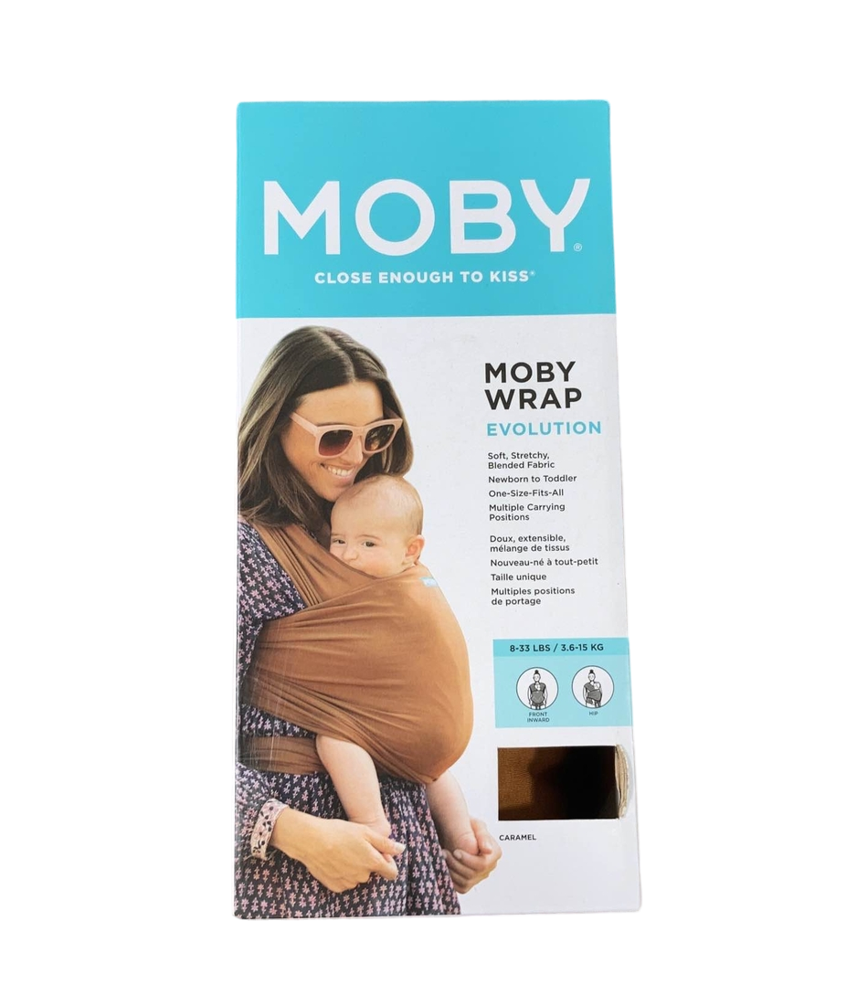 Moby Evolution Baby Carrier, Caramel