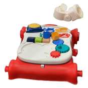Shop Auntyfey 5-in-1 Adjustable Baby Walker, Red at GoodBuy Gear