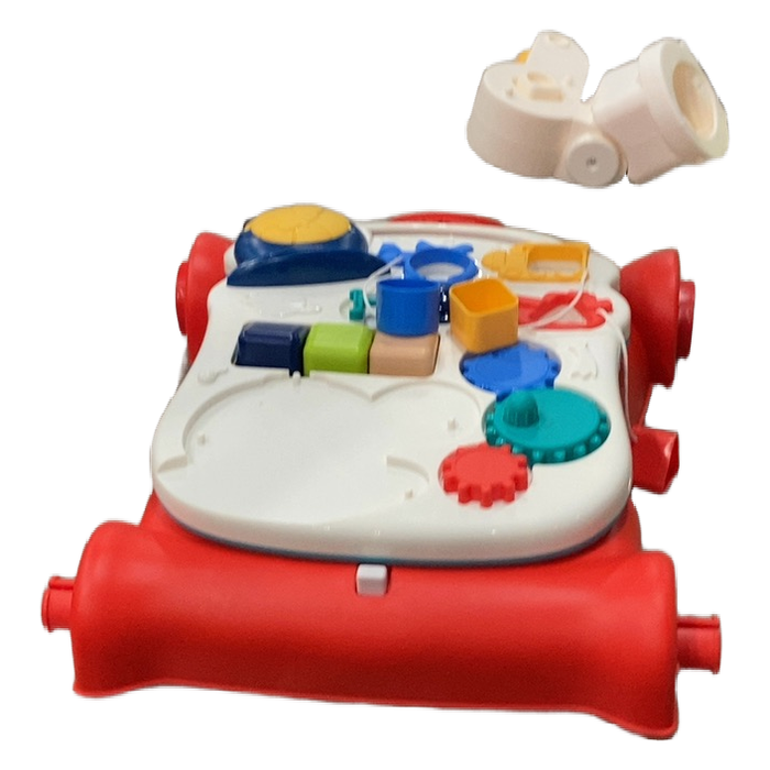 Shop Auntyfey 5-in-1 Adjustable Baby Walker, Red at GoodBuy Gear