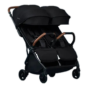 Shop Silver Cross Jet Double Travel Stroller, 2025, Black at GoodBuy Gear