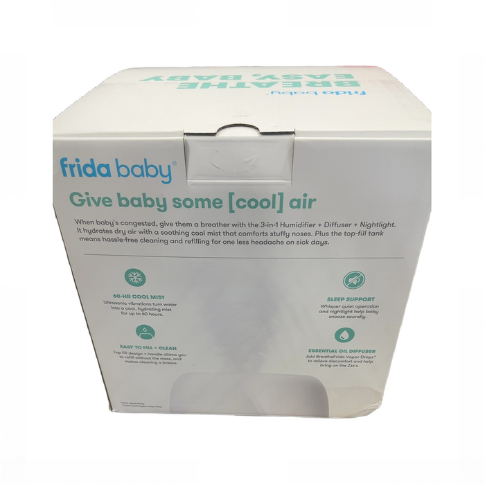 Shop FridaBaby 3-in-1 Humidifier With Diffuser And Nightlight, Sage Green, Updated Model at GoodBuy Gear