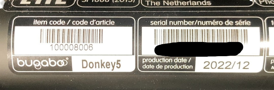 Shop Bugaboo Donkey 5 Mono Stroller, 2022, Black, Washed Black, Washed Black at GoodBuy Gear