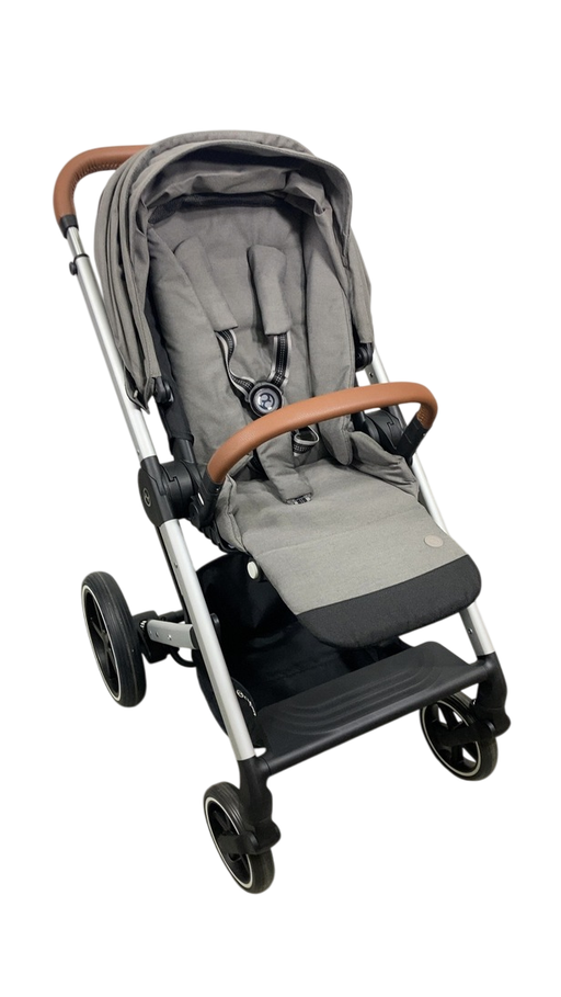 Shop Cybex Balios S Lux Stroller, 2021, Soho Grey, Silver Frame at GoodBuy Gear